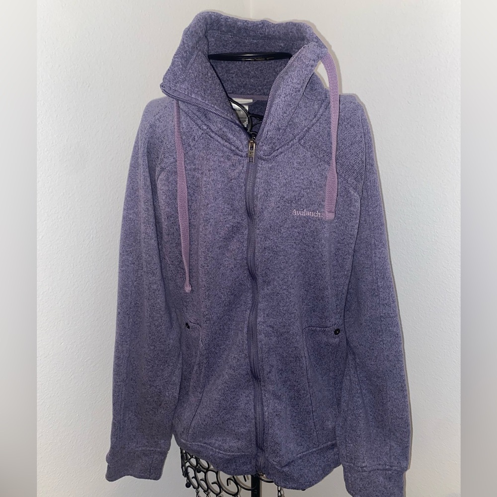 Avalanche full zip womens hoodie, size XL